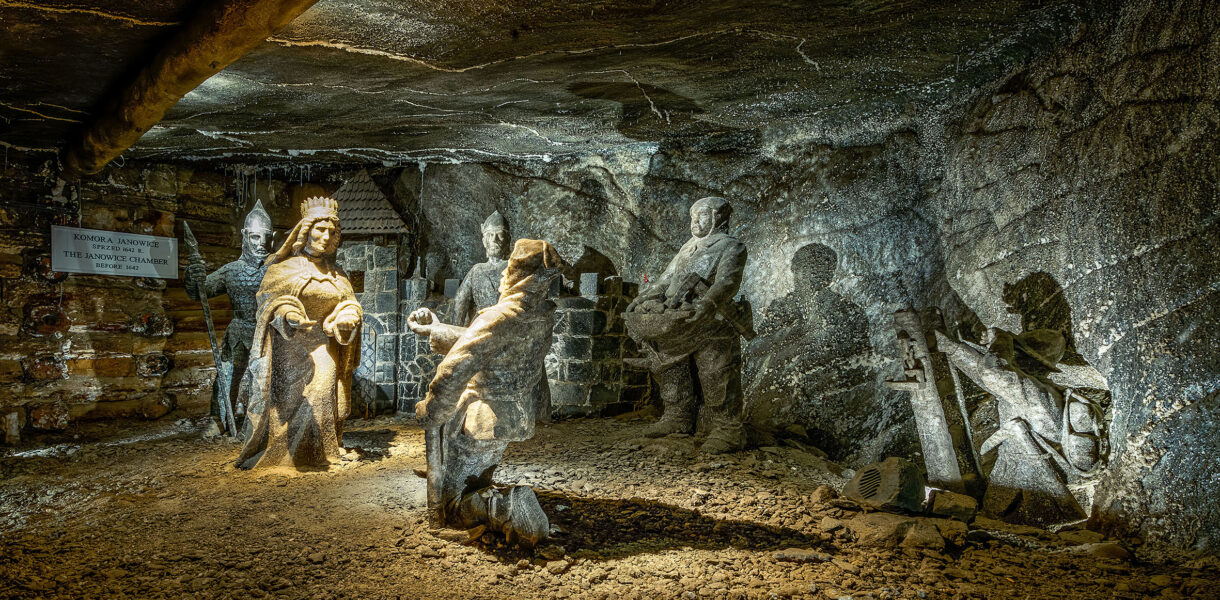 Ekspozycja na Trasie Turystycznej w Kopalni Soli "Wieliczka"