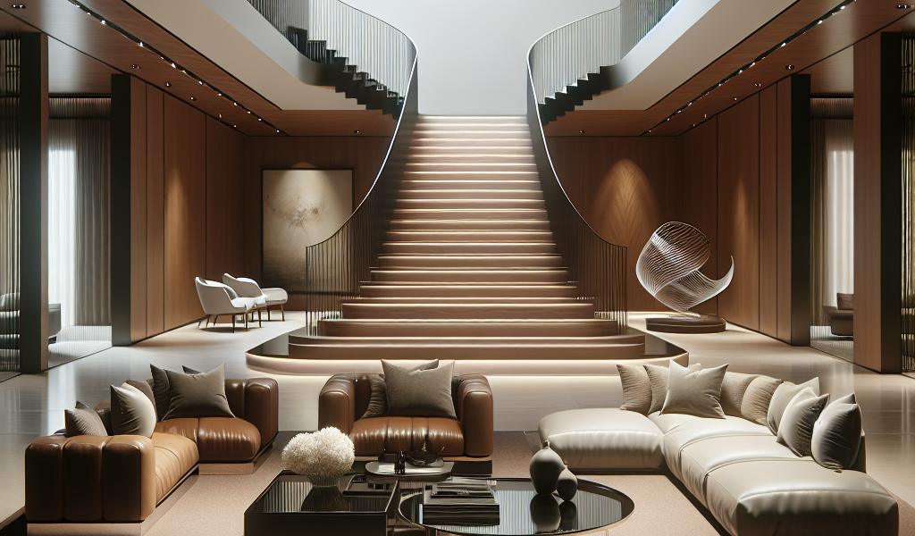 Schody w kształcie litery U – jak optymalnie zagospodarować przestrzeń w dużych pomieszczeniach?