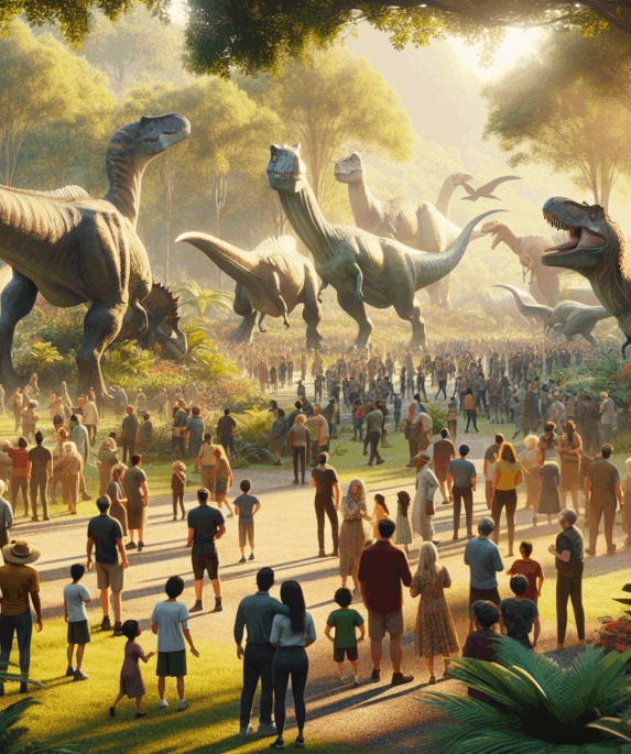 Dinozaury, które się ruszają? Tak, w tym parku to możliwe!