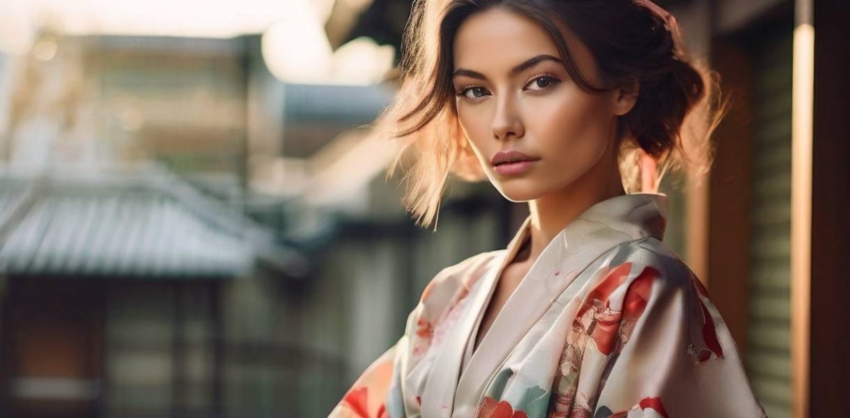 Kimono damskie – przewodnik zakupowy po modelu, który odmienił moją garderobę — ilustracja editorial